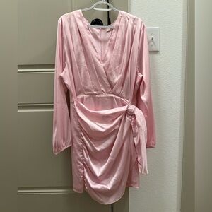 Wayf Pink Mini Dress